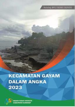 Kecamatan Gayam Dalam Angka 2023