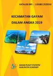 Kecamatan Gayam Dalam Angka 2019